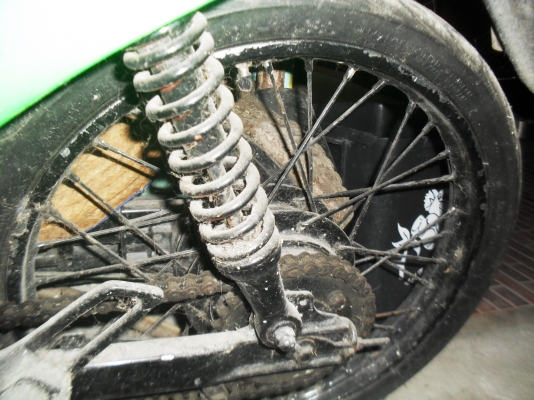 ซากมอเตอร์ไซ HONDA wave125 cc