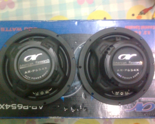ลำโพง 6.5 นิ้ว American Research USA 4 ทาง