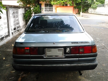 ขายรถยนต์ ปี88 โตโยต้า โคโรน่า รุ่นตู้เย็น เครื่อง1600cc.เกียร์ธรรมดา แอร์เย็น ล้อแม็ก ภายในสวย รถขับดี ช่วงล่างดี (ไม่ใช่รถน้ำท่วม)