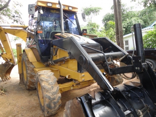 CAT รถตักหน้าขุดหลัง มือหนึ่งออกห้าง เอกสารพร้อมค่ะ