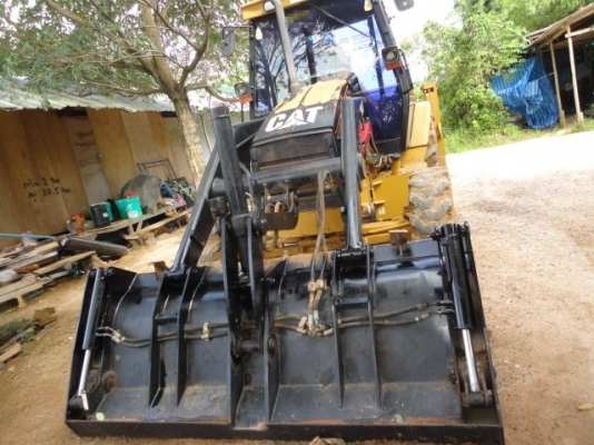 CAT รถตักหน้าขุดหลัง มือหนึ่งออกห้าง เอกสารพร้อมค่ะ