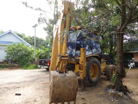 CAT รถตักหน้าขุดหลัง มือหนึ่งออกห้าง เอกสารพร้อมค่ะ