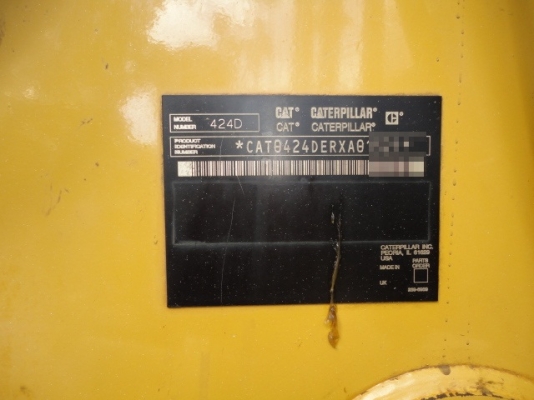 CAT รถตักหน้าขุดหลัง มือหนึ่งออกห้าง เอกสารพร้อมค่ะ