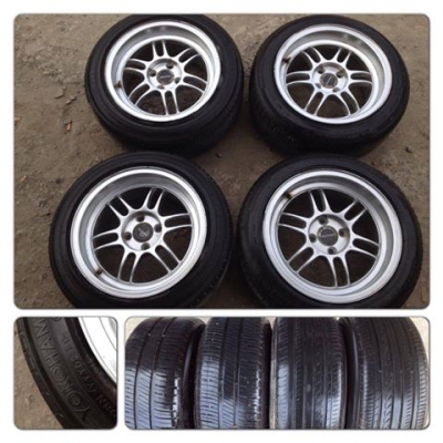 ขายแม็กมือ2 RPF 1 ขอบ15 กว้าง 8 + ยางปี11 ราคา 10,900 บาทถูก