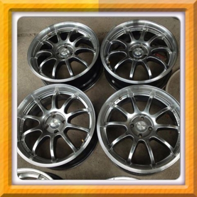 ขายแม็กมือ2ลาย Advan RS ขอบ17 4รู100 ราคา7,500 บาทถูก