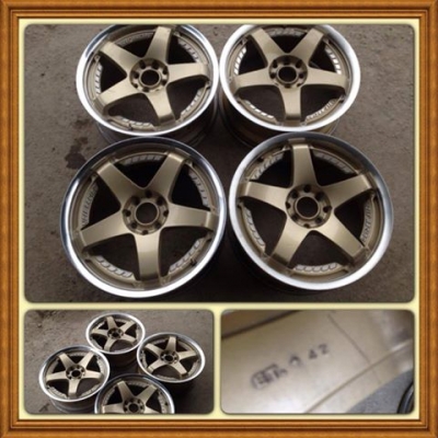 ขายแม็กมือ2ลาย Volk Racing ขอบ17 4รู100/114 ราคา 6,900 บาทถูก