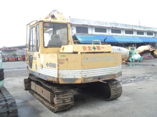 ขายด่วน..รถแบคโฮ SUMITOMO S160F รถสวย เก่าญี่ปุ่นแท้ แรงขุดดี ทำงานได้ไว ประหยัดน้ำมันสุดคุ้ม มีใบอินวอยล์ ราคาต่อรองได้เจ้าของขายเอง