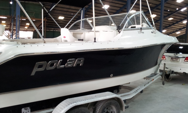 ขายเรือ 2007 Polar 21ft Bowrider  Dual Console