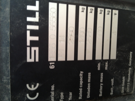 ขาย รถโฟคลิฟ ไฟฟ้างาสูง