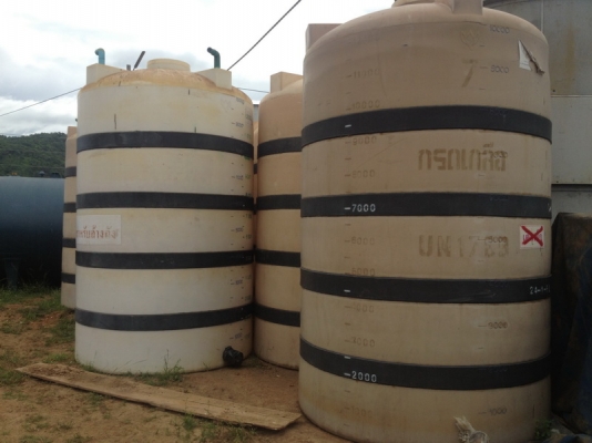 ขายถังพลาสติกขนาด 12,000 ลิตร  สภาพสวยมาก เหลือเพียง  3 ใบเท่านั้น