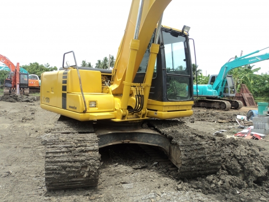 ขายด่วน  KOMATSU PC 120-6  นำเข้ายังไม่เคยใช้งานในไทยอาร์มพิเศษ  ใบแทรค  70  สวย  เครื่องปั้มดี  ไฟฟ้าครบ  ใช้งาน 6000 กว่าชม.