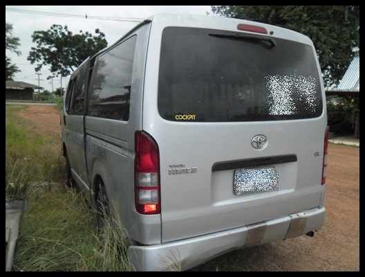 รถตู้โตโยต้า ขายตามสภาพ เครื่องติดได้ขับได้ ขายด่วนๆ