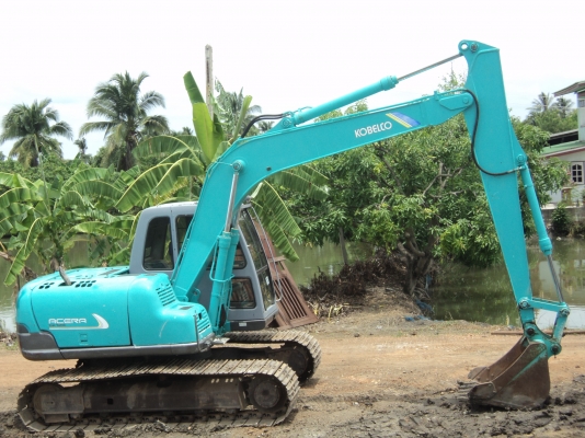 ขายด่วน Kobelco SK120-3  มาร์คไฟว์ซุปเปอร์  อาร์มพิเศษ  ใบแทรค  70  เครื่องปั้มดี  สวย  สีเดิมๆๆ นำเข้าเองจากญี่ปุ่นจ้า
