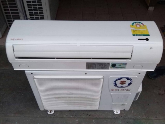 **** ขายแอร์ SAIJO DENKI 9000 BTU สภาพสวย ****