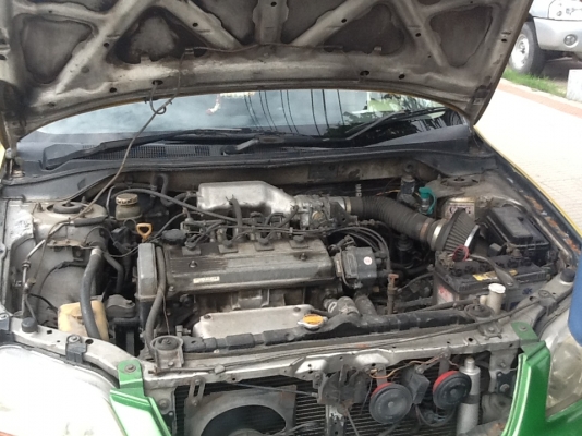 2002 TAXI MITSUBISHI CYDEA  A/T ส่วนบุคคล เขียว-เหลือง