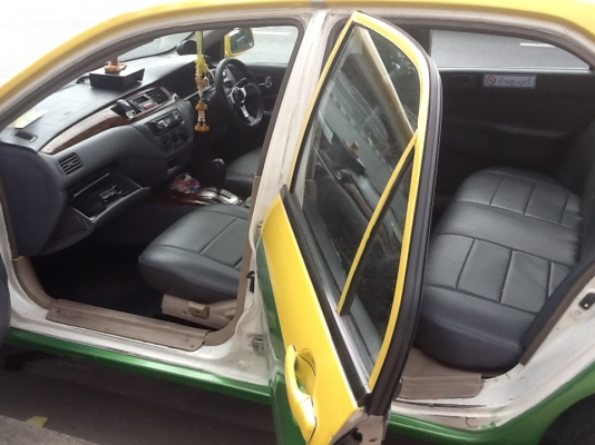 2002 TAXI MITSUBISHI CYDEA  A/T ส่วนบุคคล เขียว-เหลือง