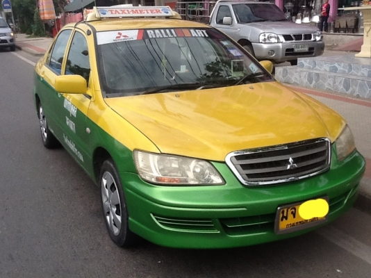 2002 TAXI MITSUBISHI CYDEA  A/T ส่วนบุคคล เขียว-เหลือง