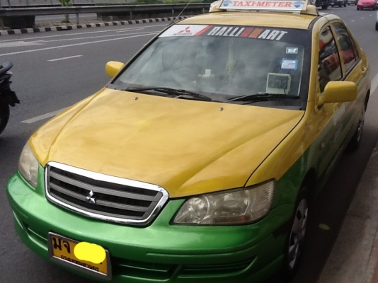 2002 TAXI MITSUBISHI CYDEA  A/T ส่วนบุคคล เขียว-เหลือง