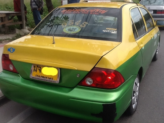 2002 TAXI MITSUBISHI CYDEA  A/T ส่วนบุคคล เขียว-เหลือง