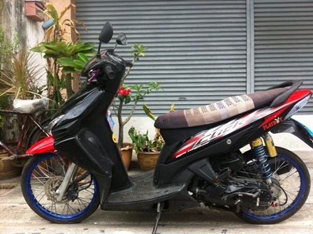 honda click ปี50 เครื่องดี ไม่ควัน ภาษีไม่ขาด