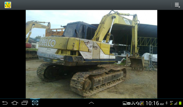 ขายแม๊กโครKOBELCO SK  120.3 มาคทีรถสวยพร้อมใช้งานเอกสารอินวอย