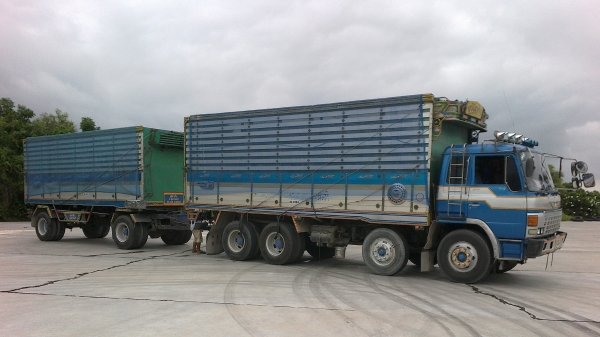 ขาย 10ล้อพ่วง 2 คานหน้า 340แรง คอกเกษตร ดัมพ์แม่ลูก