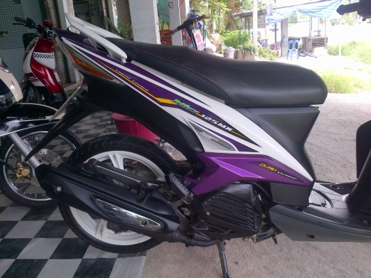 คันนี้โอนให้ฟรีคับ ด่วน!ยามาฮ่ามีโอตัวใหม่ สวยกริ๊บ ล้อแม็ก ปี55 รถเครื่องเดิมแน่นๆ พร้อมใช้ ทะเบียน+เอกสารโอน ภาษีไม่หมด 088-2197709