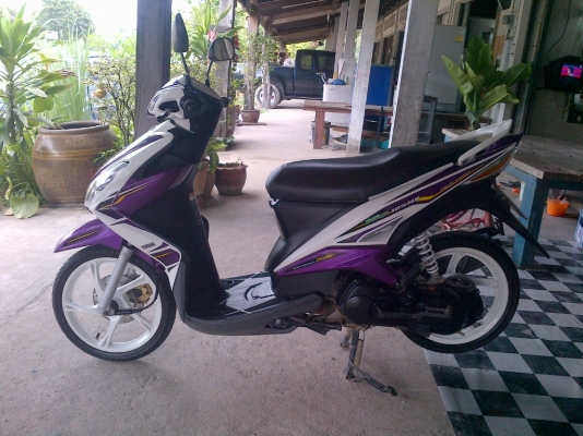 คันนี้โอนให้ฟรีคับ ด่วน!ยามาฮ่ามีโอตัวใหม่ สวยกริ๊บ ล้อแม็ก ปี55 รถเครื่องเดิมแน่นๆ พร้อมใช้ ทะเบียน+เอกสารโอน ภาษีไม่หมด 088-2197709