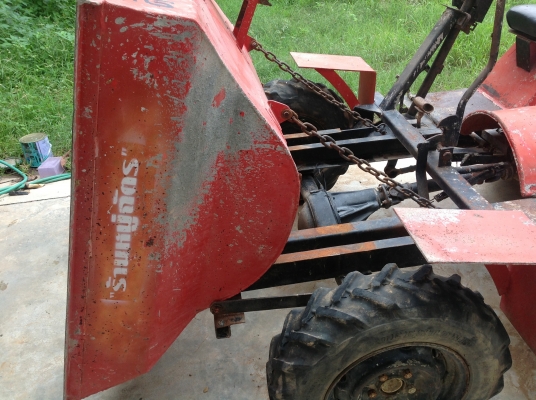 เด็ดสะระตี่!   รถดั๊มเปอร์ สำหรับเคลื่อนย้ายปูนผสม