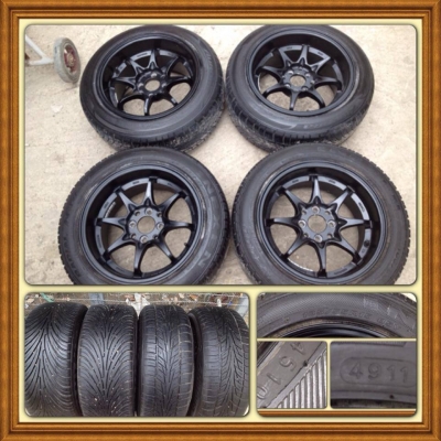 ขายแม็กมือ2 CE28 ขอบ15 กว้าง8 ออฟ 20 +ยางปี10กับ11 ดอกเยอะ 11,900 B