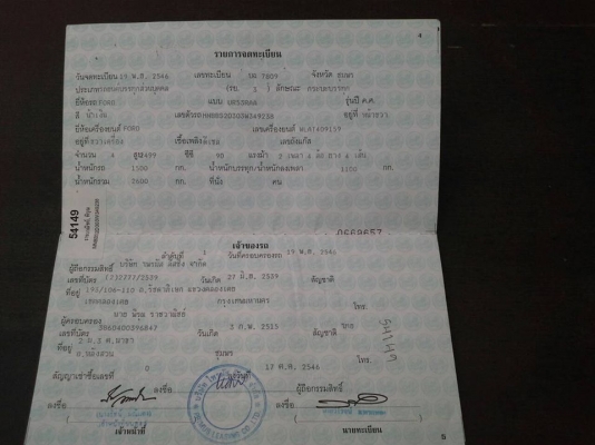 ต้องการขายด่วน รถ FORD ติดต่อ คุณ เอ๋ 081 -1048941 (ราคานี้ไม่ลดแล้ว)