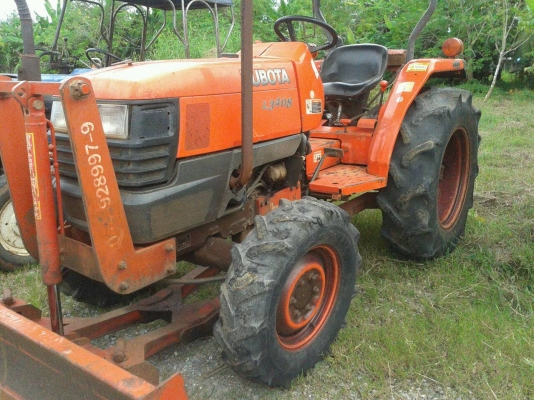 ขายรถไถ KUBOTA L3408 ขนาด34แรง 2เพลา พร้อมดันหน้า มีเล่มทะเบียน ขายรถไถ KUBOTA L3408 ขนาด34แรง 2เพลา พร้อมดันหน้า มีเล่มทะเบียน
