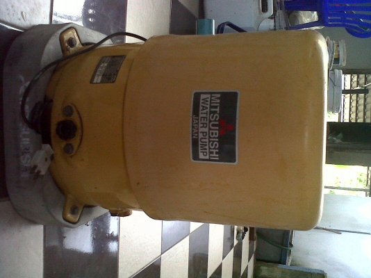 ปั๊มน้ำอัตโนมัติมิตซู สภาพ พร้อมใช้งาน