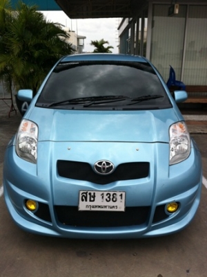 ขายดาวน์ toyota yaris ปี2006 ชุดแต่ง Y body