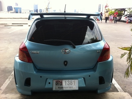 ขายดาวน์ toyota yaris ปี2006 ชุดแต่ง Y body