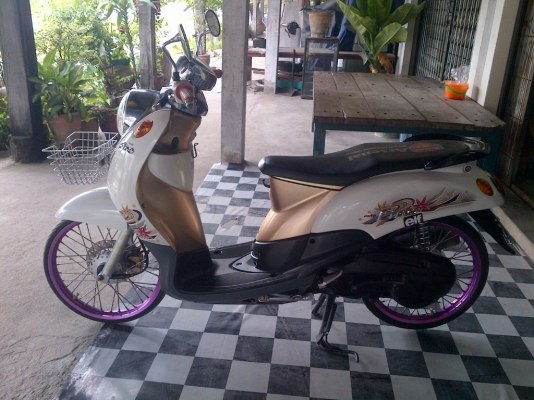 ด่วน!ยามาฮ่าฟีโน่ ปี54 แต่งสวย รถเครื่องเดิมแน่นๆใช้น้อย พร้อมใช้ ทะเบียน+เอกสารโอน ภาษีไม่หมด 088-2197709