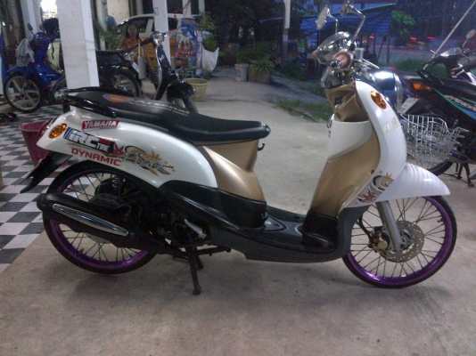 ด่วน!ยามาฮ่าฟีโน่ ปี54 แต่งสวย รถเครื่องเดิมแน่นๆใช้น้อย พร้อมใช้ ทะเบียน+เอกสารโอน ภาษีไม่หมด 088-2197709