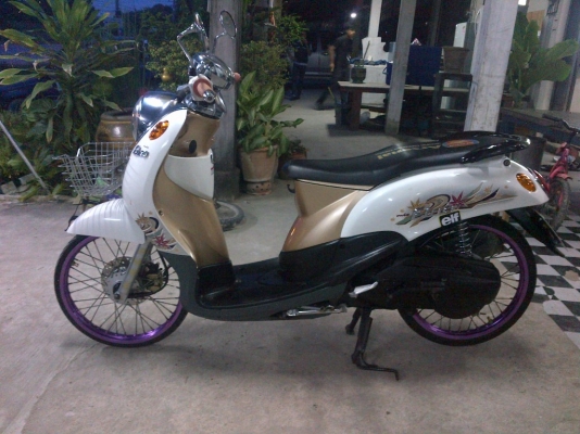 ด่วน!ยามาฮ่าฟีโน่ ปี54 แต่งสวย รถเครื่องเดิมแน่นๆใช้น้อย พร้อมใช้ ทะเบียน+เอกสารโอน ภาษีไม่หมด 088-2197709