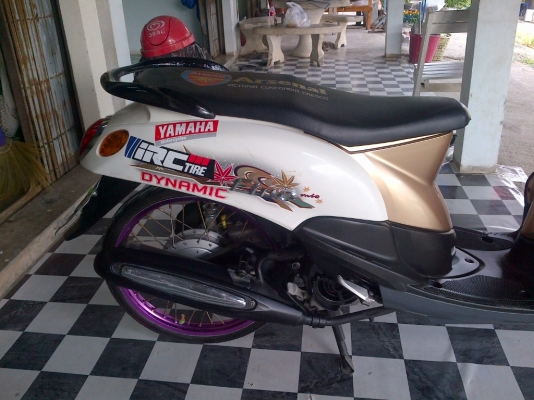 ด่วน!ยามาฮ่าฟีโน่ ปี54 แต่งสวย รถเครื่องเดิมแน่นๆใช้น้อย พร้อมใช้ ทะเบียน+เอกสารโอน ภาษีไม่หมด 088-2197709