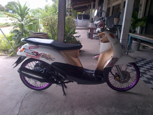 ด่วน!ยามาฮ่าฟีโน่ ปี54 แต่งสวย รถเครื่องเดิมแน่นๆใช้น้อย พร้อมใช้ ทะเบียน+เอกสารโอน ภาษีไม่หมด 088-2197709