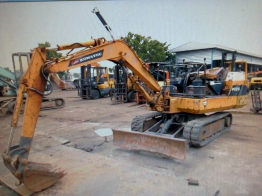 ขายด่วนแบคโครโคมัสซุPC20-6 รถนำเข้าเก่าญี่ปุ่นแท้ไม่เคยใช้งานเมืองไทยเลย