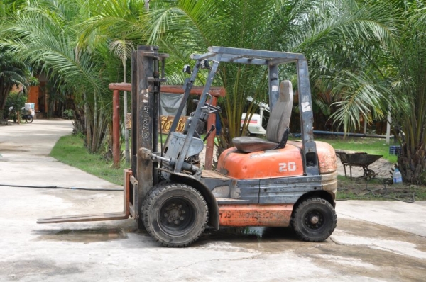 ขาย FORKLIFT TOYOTA 2ตัน 6FG20 สภาพเดิมๆจากญี่ปุ่นยังไม่เคยใช้ในไทย 175,000เท่านั้น!!
