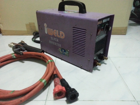 เครื่องเชื่อม Inverter iweld รุ่น MMA160 (160 แอมป์) พร้อมใช้ครับ