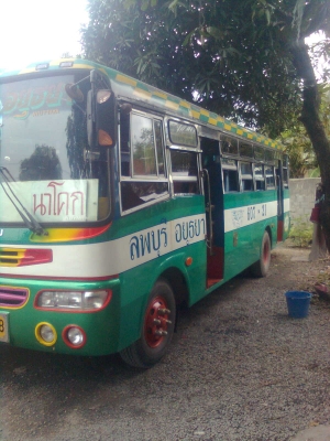 ขายรถบัส8เมตรHINOเครื่อง6BD1สภาพรถใช้งานอยู่