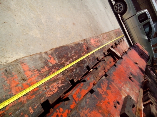 ขายไม้เรือเก่าตะเคียนทอง