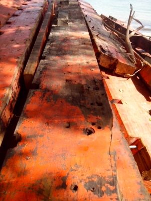 ขายไม้เรือเก่าตะเคียนทอง