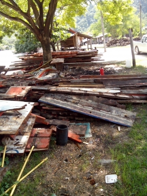 ขายไม้เรือเก่าตะเคียนทอง