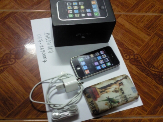 ขาย iPhone3G 16g สีดำ สภาพดีใช้ได้ทุกอย่าง ของแฟน