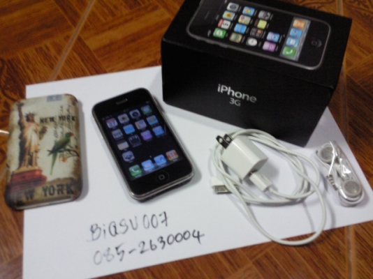 ขาย iPhone3G 16g สีดำ สภาพดีใช้ได้ทุกอย่าง ของแฟน