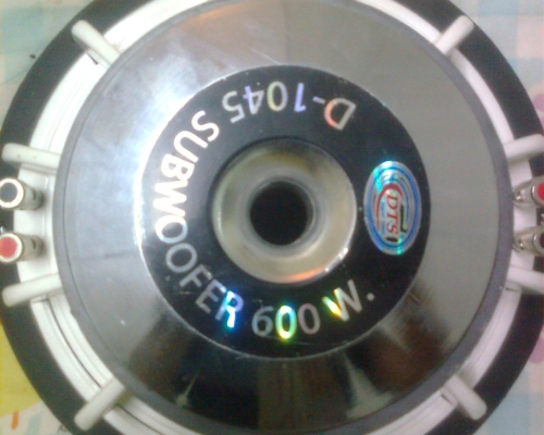 ลำโพงซับ 10 นิ้ว DTS 1คู่ USA